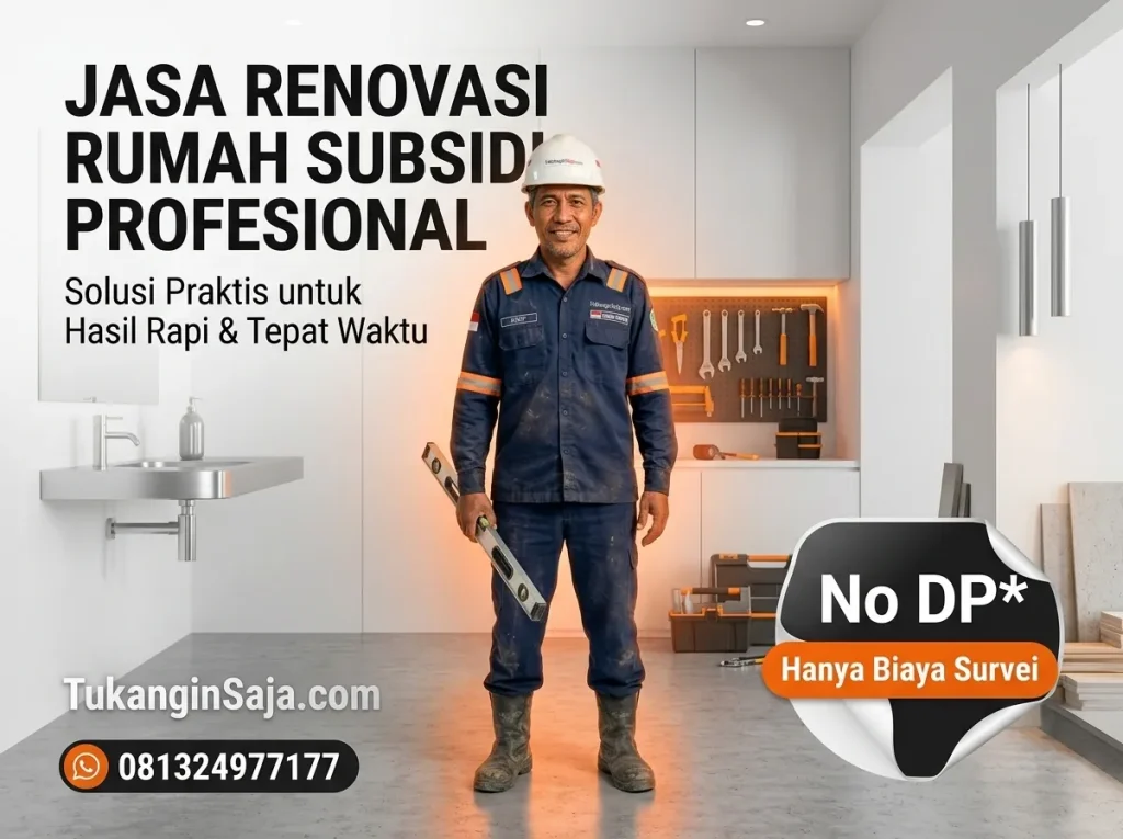 Jasa Renovasi Rumah Subsidi Profesional: Solusi Praktis untuk Hasil yang Rapi dan Tepat Waktu