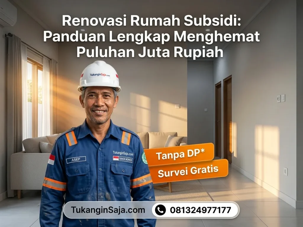 Renovasi Rumah Subsidi: Panduan Lengkap yang Membantu Anda Menghemat Hingga Puluhan Juta Rupiah