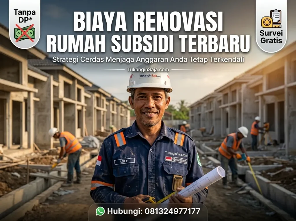Biaya Renovasi Rumah Subsidi Terbaru: Strategi Cerdas Agar Budget Tetap Terkendali
