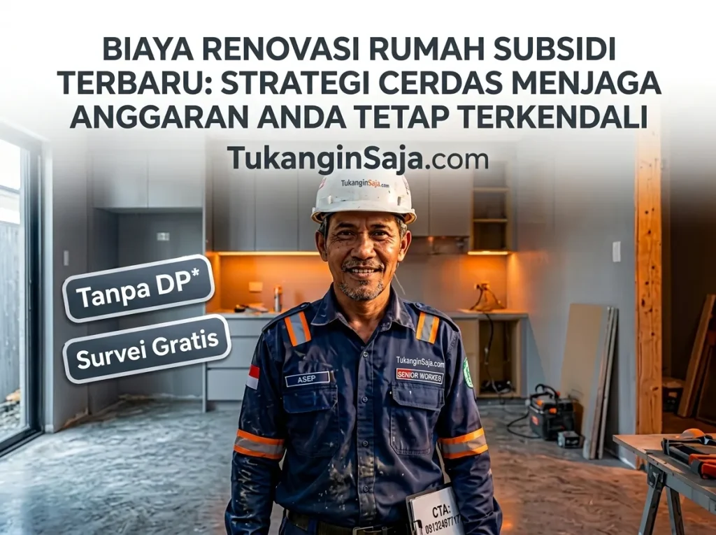 Biaya Renovasi Rumah Subsidi Terbaru: Strategi Cerdas Agar Budget Tetap Terkendali