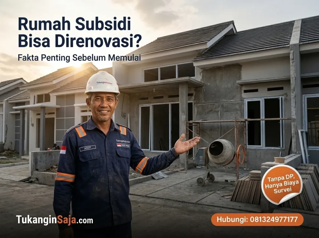 Apakah Rumah Subsidi Boleh Direnovasi? Fakta Penting yang Wajib Dipahami Sebelum Memulai