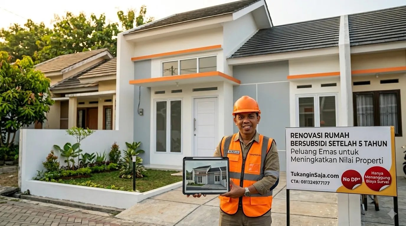 Renovasi Rumah Subsidi Setelah 5 Tahun: Kesempatan Emas untuk Meningkatkan Nilai Properti